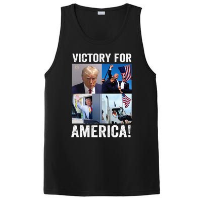 Trump Victory Trump Wins 2024 Election President Celebration PosiCharge Competitor Tank