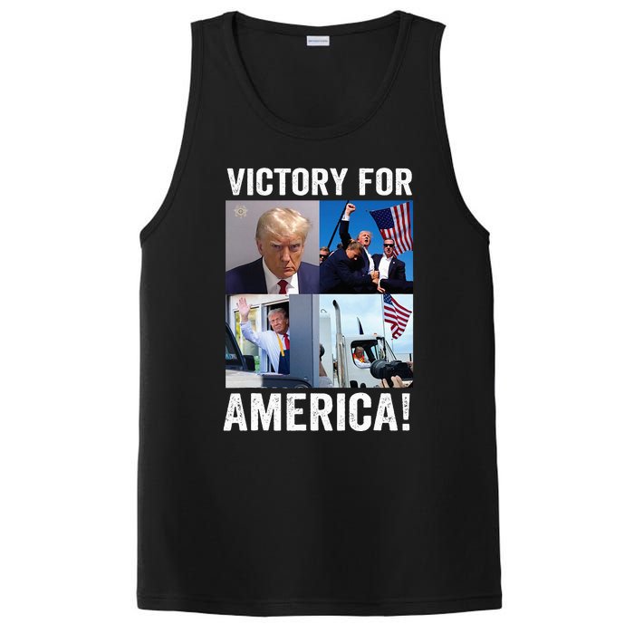 Trump Victory Trump Wins 2024 Election President Celebration PosiCharge Competitor Tank