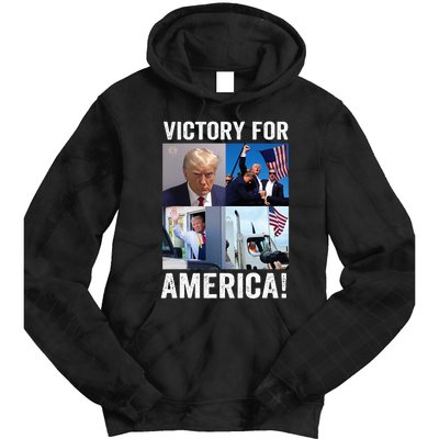 Trump Victory Trump Wins 2024 Election President Celebration Tie Dye Hoodie