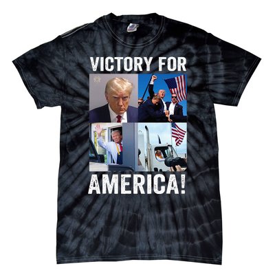 Trump Victory Trump Wins 2024 Election President Celebration Tie-Dye T-Shirt