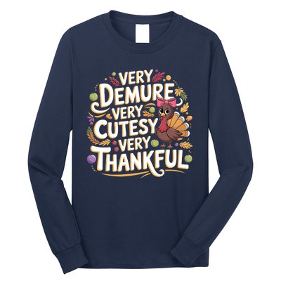 Thanksgiving Very Thankful Long Sleeve Shirt