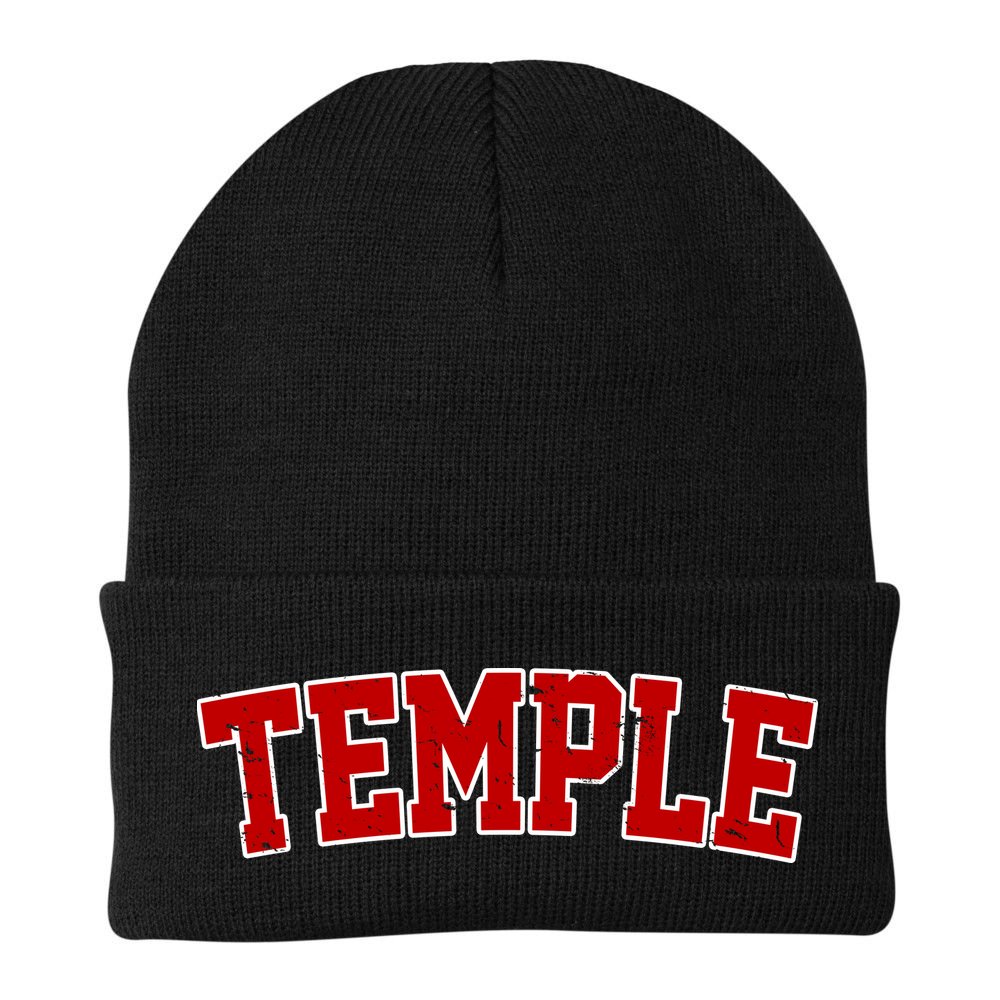 Temple Vintage Texas Sports Design Beanie