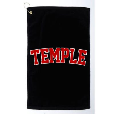 Temple Vintage Texas Sports Design Golf Towel