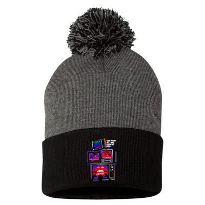 The Video Pom Pom 12in Knit Beanie