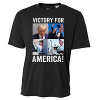 Trump Victory Trump Wins 2024 Election President Celebration Gift Cooling Performance Crew T-Shirt