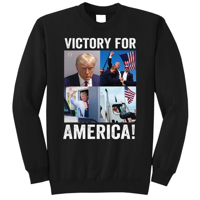 Trump Victory Trump Wins 2024 Election President Celebration Gift Sweatshirt