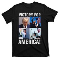 Trump Victory Trump Wins 2024 Election President Celebration Gift T-Shirt