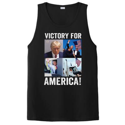 Trump Victory Trump Wins 2024 Election President Celebration Gift PosiCharge Competitor Tank