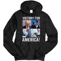 Trump Victory Trump Wins 2024 Election President Celebration Gift Tie Dye Hoodie