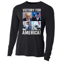 Trump Victory Trump Wins 2024 Election President Celebration Cooling Performance Long Sleeve Crew