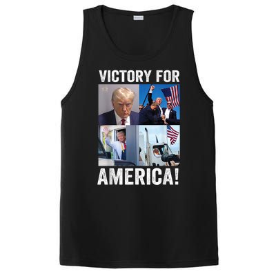 Trump Victory Trump Wins 2024 Election President Celebration PosiCharge Competitor Tank