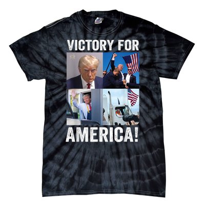 Trump Victory Trump Wins 2024 Election President Celebration Tie-Dye T-Shirt