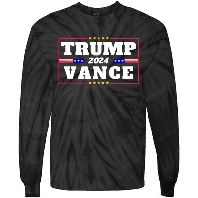 Trump Vance Tie-Dye Long Sleeve Shirt