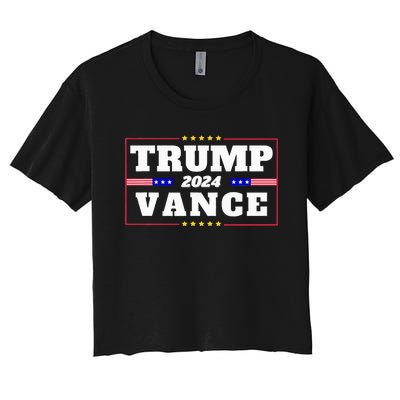 Trump Vance Women's Crop Top Tee