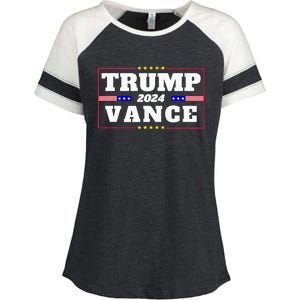 Trump Vance Enza Ladies Jersey Colorblock Tee