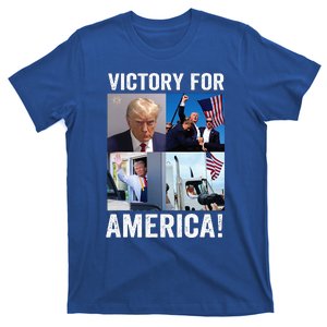 Trump Victory Trump Wins 2024 Election President T-Shirt