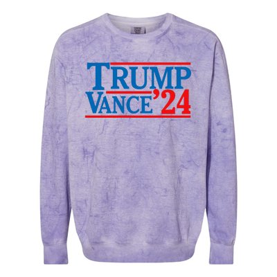 Trump Vance Colorblast Crewneck Sweatshirt