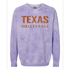 Texas Volleyball Colorblast Crewneck Sweatshirt