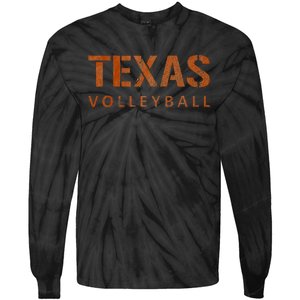 Texas Volleyball Tie-Dye Long Sleeve Shirt