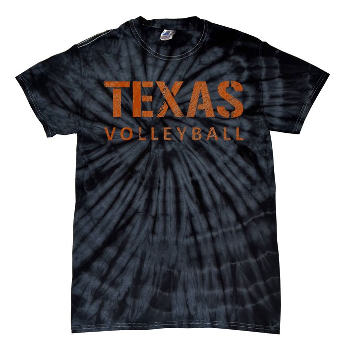 Texas Volleyball Tie-Dye T-Shirt