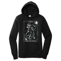 The Vet Tech Tarot Card Funny Veterinary Tech Women's Pullover Hoodie