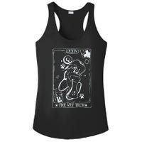 The Vet Tech Tarot Card Funny Veterinary Tech Ladies PosiCharge Competitor Racerback Tank