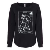 The Vet Tech Tarot Card Funny Veterinary Tech Womens California Wash Sweatshirt