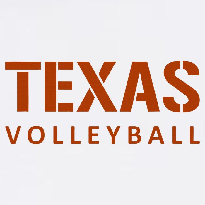 Texas Volleyball Button