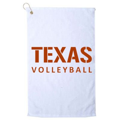 Texas Volleyball Golf Towel