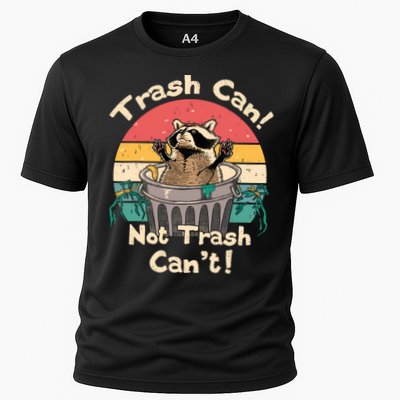Trash Vintage Talker Raccoon Trash Can Not Trash Cant Performance Shirt