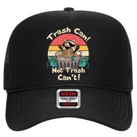 Trash Vintage Talker Raccoon Trash Can Not Trash Cant Hat