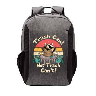 Trash Vintage Talker Raccoon Trash Can Not Trash Cant Vector Backpack