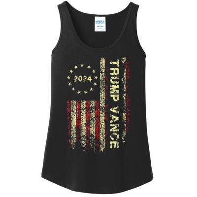 Trumpmania Vance Trump Vance 2024 Take America Back Ladies Essential Tank