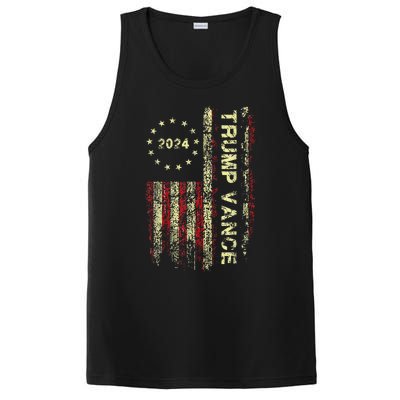 Trumpmania Vance Trump Vance 2024 Take America Back PosiCharge Competitor Tank