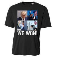 Trump Victory Trump Wins 2024 Election President Celebration Pro Trump 2024 Cooling Performance Crew T-Shirt