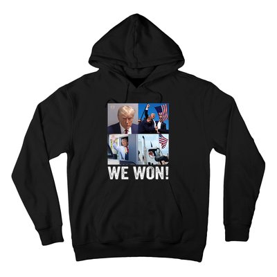 Trump Victory Trump Wins 2024 Election President Celebration Pro Trump 2024 Hoodie