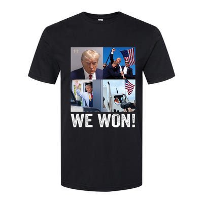 Trump Victory Trump Wins 2024 Election President Celebration Pro Trump 2024 Softstyle CVC T-Shirt