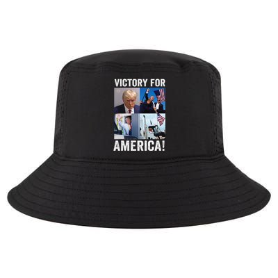 Trump Victory Trump Wins 2024 Election President Celebration Cool Comfort Performance Bucket Hat