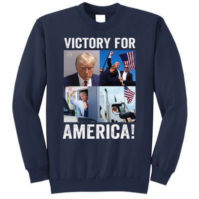 Trump Victory Trump Wins 2024 Election President Celebration Sweatshirt