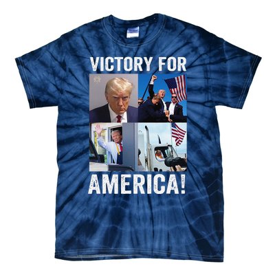 Trump Victory Trump Wins 2024 Election President Celebration Tie-Dye T-Shirt