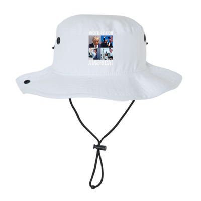 Trump Victory Trump Wins 2024 Election President Celebration Legacy Cool Fit Booney Bucket Hat