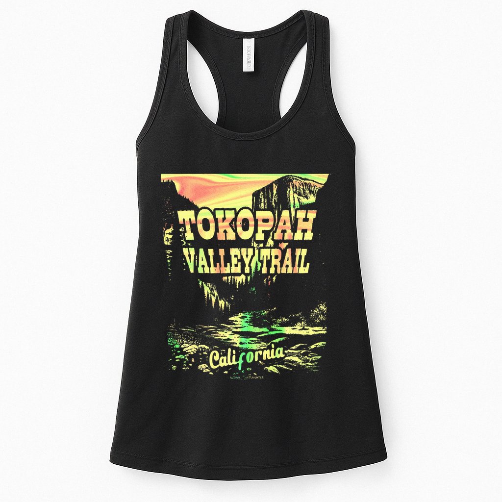 Tokopah Valley Trail California Womens Tank Top