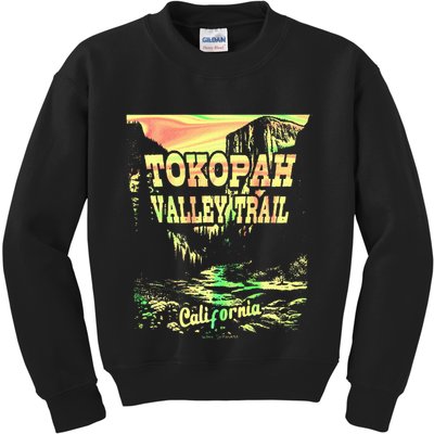Tokopah Valley Trail California Kids Sweatshirt