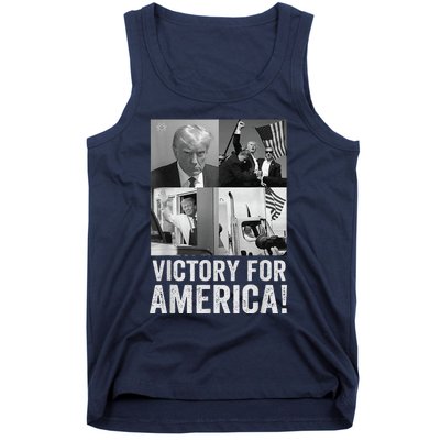 Trump Victory Trump Wins 2024 Election President Celebration Tank Top