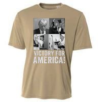 Trump Victory Trump Wins 2024 Election President Celebration Cooling Performance Crew T-Shirt