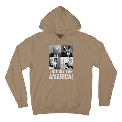 Trump Victory Trump Wins 2024 Election President Celebration Hoodie