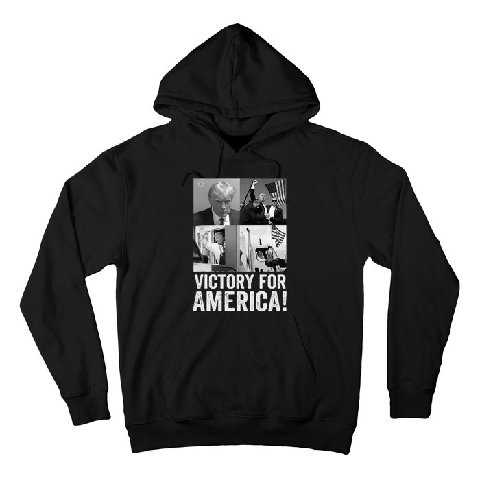 Trump Victory Trump Wins 2024 Election President Celebration Hoodie