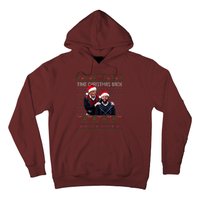 Trump Vance Take Christmas Back Funny Santa Trump Christmas Hoodie