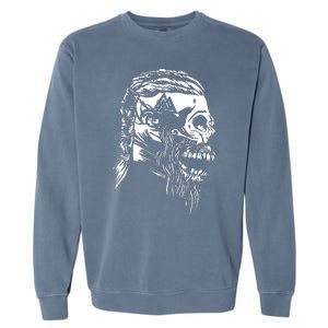 Tribal Viking Garment-Dyed Sweatshirt