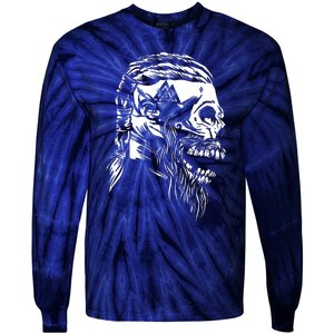 Tribal Viking Tie-Dye Long Sleeve Shirt